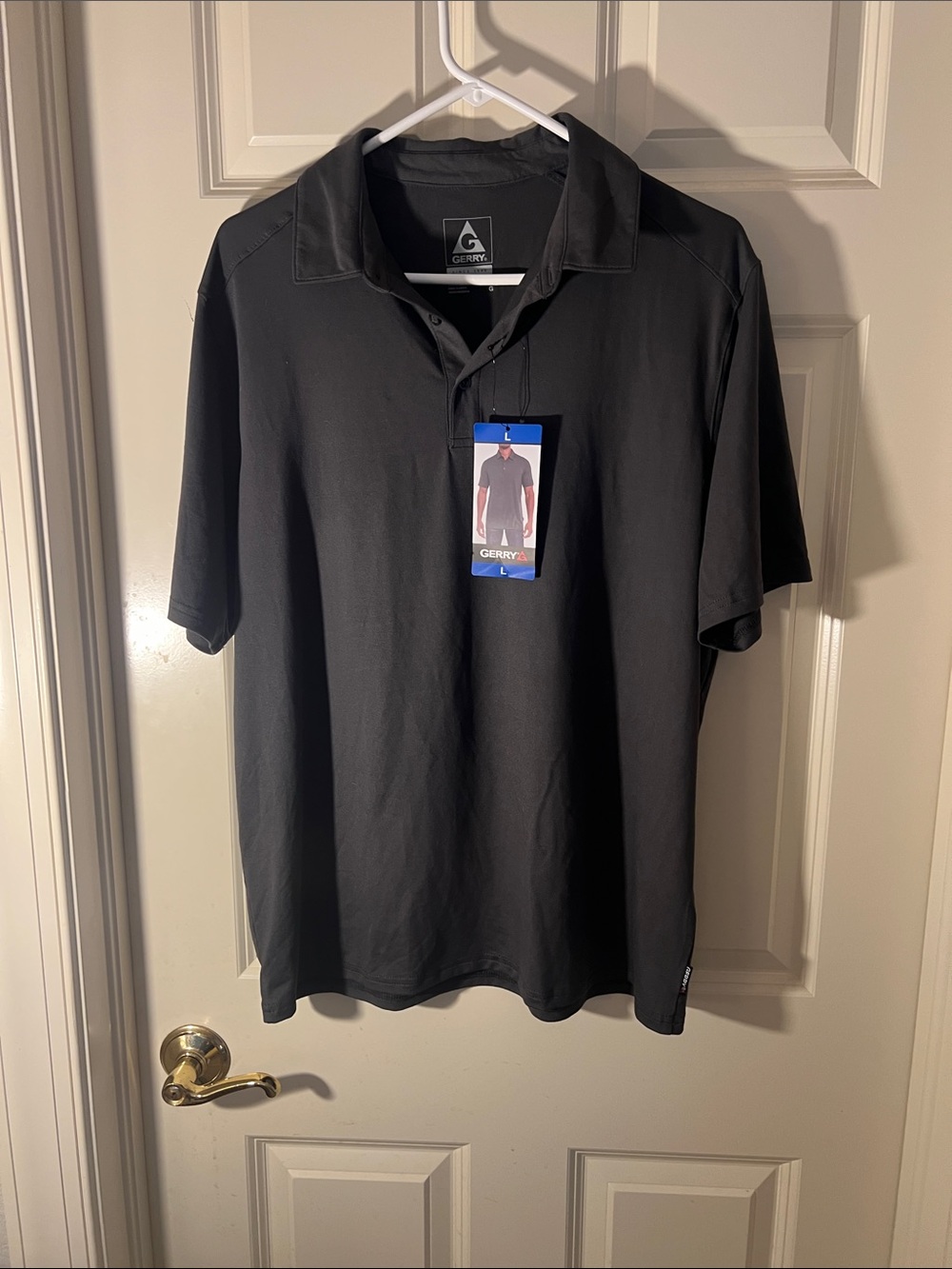 Gerry Weber Men's Black Polo Shirt with Tag